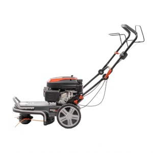 Masina pentru tuns iarba pentru teren denivelat, iarba mare, motor benzina 173 cm³, taiere cu guta, suprafata lucru 56cm, tractiune la roti, Dedra - Img 9