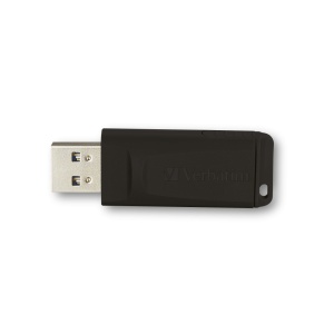 MEMORIE USB VERBATIM SLIDER, USB 2.0, 128GB BLK, "49328"