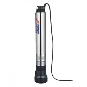 Merülő szivattyú tiszta vízre, 1000W, 7 szivattyú kamra, 73m, 5600L/h, IPX8, 5.5 bar, Dedra