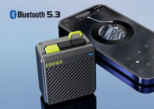 Mini boxa portabila, bluetooth 5.3, USB-C, 2.2W, acumulator Li-Ion 480mAh, Edifier MP85-BK - Img 4