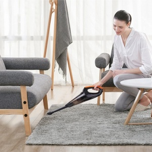 MINI hordozható porszívó beépített akkumulátorral, 11.1V, 65W, ideális autóhoz, asztalhoz, nehezen hozzáférhető helyekre, HEPA szűrővel, VACPOWER - Img 8