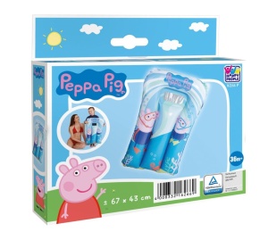 Mini saltea gonflabila copii, 67 x 43cm, tematica Peppa Pig, Happy People - Img 4