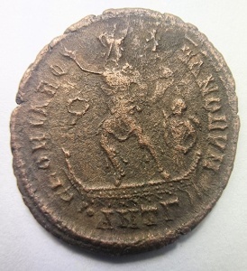 Moneda Antica Romana - THEODISIUS I ( 378-283 ) - Img 2