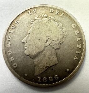 Moneda Argint 0.925 - Regatul Unit - George IV - 1 Shilling 1826