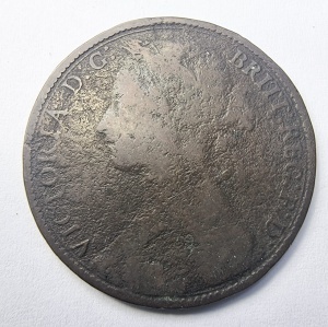 Moneda Regatul Unit - Victoria - 1 Penny 1879