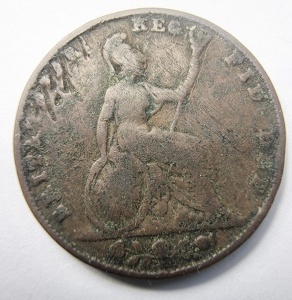Moneda Regatul Unit - Victoria - Farthing 1838 - Img 2