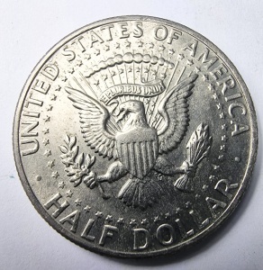 Moneda USA- Half Dollar Kennedy 1971. - Img 2