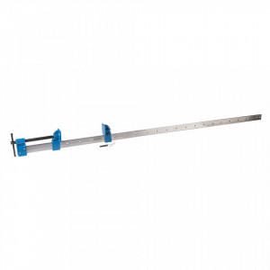 Nagy teherbírású prés, acél, 1200 mm, öntöttvas fej, acél rúd, Silverline