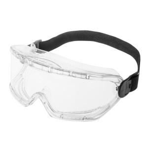 Ochelari de protectie, albi, anti-ceata, clasa de rezistenta B