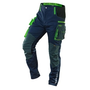 Pantaloni de lucru PREMIUM, 62% bumbac, 35% poliester, 3% elastan, marimea XXL