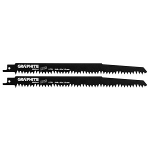 Panza pentru fierastrau sabie HCS 240x19x1.5mm, 5TPI - set 2 buc