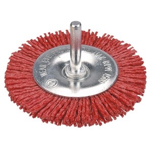 Perie circulara abraziva, NYLON 75mm, ax