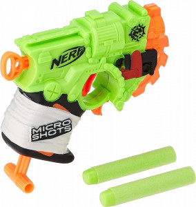 Pistol jucarie copii, Blaster Hasbro Nerf MicroShots Zombie Strike Crosscut - Img 4