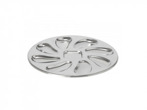 Platou pentru servit scoici, inox, 23 cm, Ernesto - Img 6