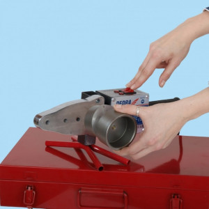 Plita lipit PPR , trusa metal , 800 W -1500 W , 6 bac-uri 20-63mm , Dedra - Img 7