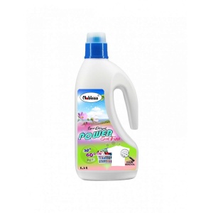 Prémium mosószer, 3 az 1-ben, fehér és színes, 1.5L, vízkőoldó, Sweet Fresh, Nobless