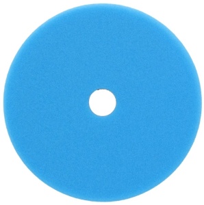 Puha szivacsos polírozókorong, velco markolat, 125mm x 25mm, kék, Dedra - Img 5