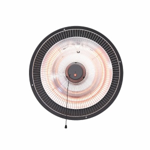 Radiator de exterior din fibră de carbon, suspendabil, 2 trepte, 1500 W, IPX5 - Img 2