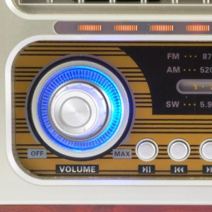 Radio tip retro, FM / AM /SW, bluetooth, usb, card, SAL RRT3 - Img 2