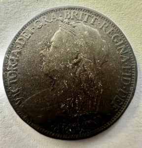 REGATUL UNIT - VICTORIA - FARTHING 1900 - Img 2