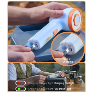 RoosCamp RoosShower – duș de camping cu acumulator, 2 l/min - Img 2