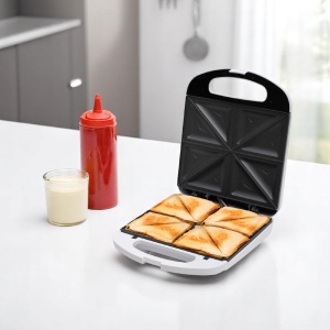 Sandwich maker, marime dubla, 1200W - Img 3