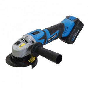 Sarokcsiszoló akkumulátorral és töltővel, 18V 4Ah, 8000rpm, Silverline