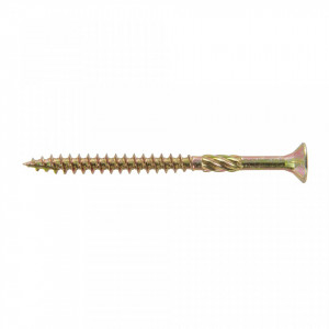 Set 100 suruburi lemn, anti-crapare lemn, 5x70mm, cap torx, bit inclus, Fixman - Img 3