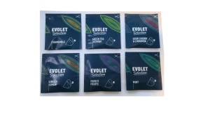 Set 120 plicuri premium ceai tip piramida, selectie fructe si ierburi, 6 sortimente mix, 120 x 2.25gr, ideal cadou, cafenele, targuri, hotel, horeca, Evolet - Img 3