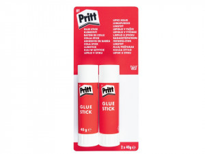 Set 2 batoane lipici, alb, 40g x 2, Pritt Classic - Img 1