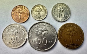 SET MONEDE - MALAYSIA ( 1995-2005 )