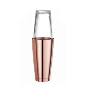 Shaker Boston, Bar up, 0,8L, Cupru, ø90mm - Img 2