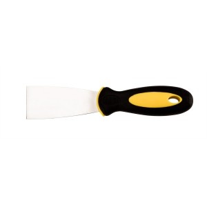 Spaclu inox, maner bi-material, 40 mm,