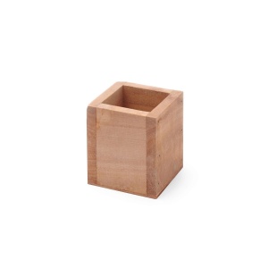 Suport pentru tacamuri din lemn durabil 80x80x(H)95 mm Hendi - Img 2