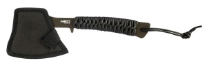 Többfunkciós túlélőbalta, 26 cm, 8 cm-es pengével, paracord kötéllel. NEO - Img 6