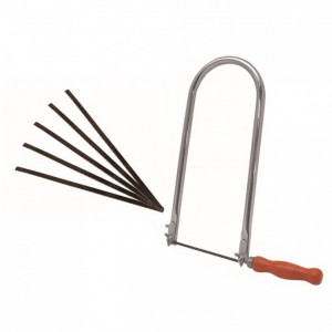 Traforaj manual 265mm , 110mm lama , set 5 lame incluse , Dedra - Img 1