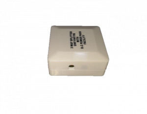 TV antennaelosztó, 3-utas, UHF/VHF/FM, 75ohm, szűrő, Skytronic - Img 2
