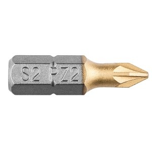 Varf[ bit] pentru surubelnita electrica PZ2, 25mm, 1/4 ", 2 buc ,