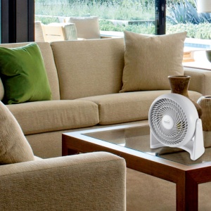 Ventilator de masa / de perete, 23 cm, alb - Img 4