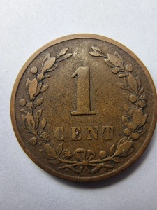 1 Cent 1878 – Regatul Țărilor de Jos – Willem al III-le - Img 4