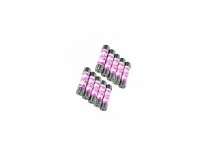 10 darabos biztosítékkészlet, biztosítékvédelem, 3A, 25.4mm x 6.3mm, Power Master - Img 5