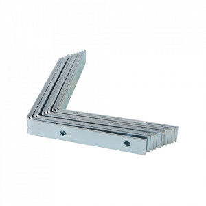 10 darabos készlet horganyzott acél gallér, 100 x 1,6 x 16mm, Fixman - Img 4