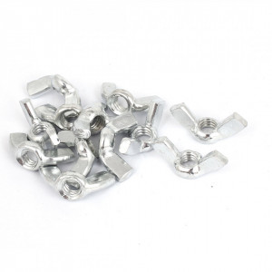 150 darabos készlet horganyzott pillangóanyákból, 10 mm, F.F. GROUP
