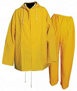 2 db overál, extra erős, PVC, vízálló, sárga, XL-es méret, XL-es méret, Silverline - Img 2