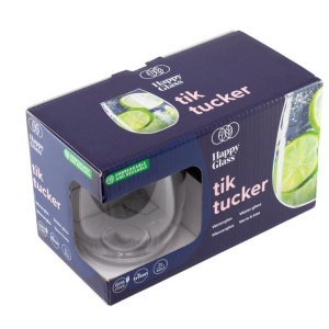 2 pohárból álló készlet vízhez, gyümölcslevekhez, törhető, 40 cl, ideális a medence melletti tálaláshoz, SPA, törésálló, Copolyester Tritan (BPA mentes), Happy Glass - Miss Liza - Img 2