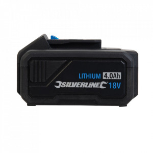 Acumulator scule electrice 18V, 4Ah, Li-Ion, incarcare dual, Silverline - Img 5