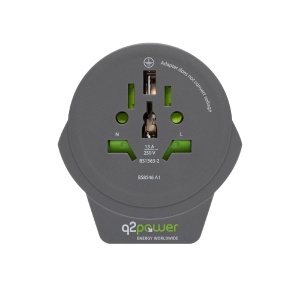 Adaptor calatorii "World to Europe USB" Q2 - Img 2