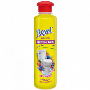 Air fresh BUBBLE GUM 250 ml szuperkoncentrált air fresh BUBBLE GUM WC-frissítő, Royal