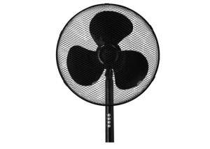 Állványos ventilátor, lapátok 40cm, 16", 40W, 3 teljesítményfokozat, BLACK, Descon, Descon, Descon - Img 3