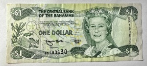 BAHAMAS - 1 DOLLAR 1996